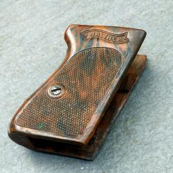 Rare plaquette d'origine pour pistolet Walther PPk Zella Mehlis ww2