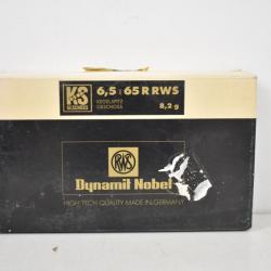 1 Boite de Balle RWS Cal 6.5x65R rws ks 127GR