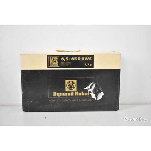1 Boite de Balle RWS Cal 6.5x65R rws ks 127GR