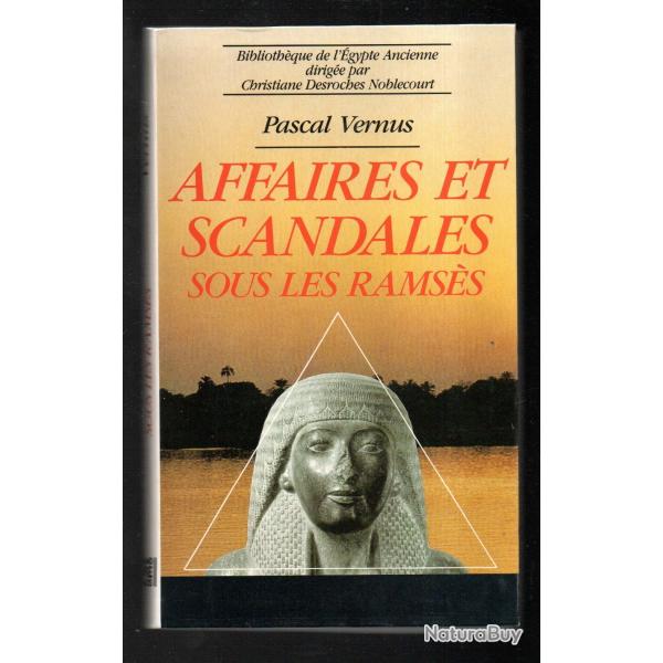 affaires et scandales sous les ramses de pascal vernus