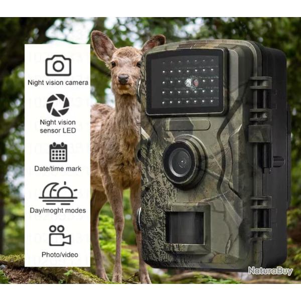 Cam�ras de chasse 16MP 1080P avec Vision nocturne infrarouge ENCHERE 1 EURO