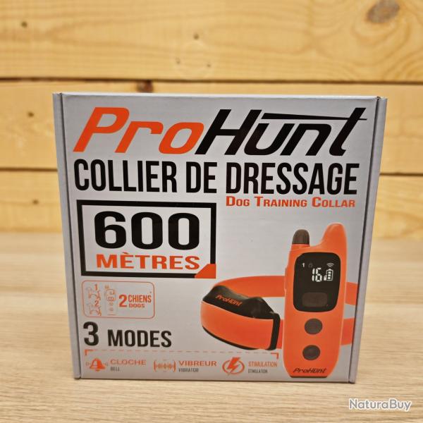 COLLIER DE DRESSAGE PROHUNT 600M