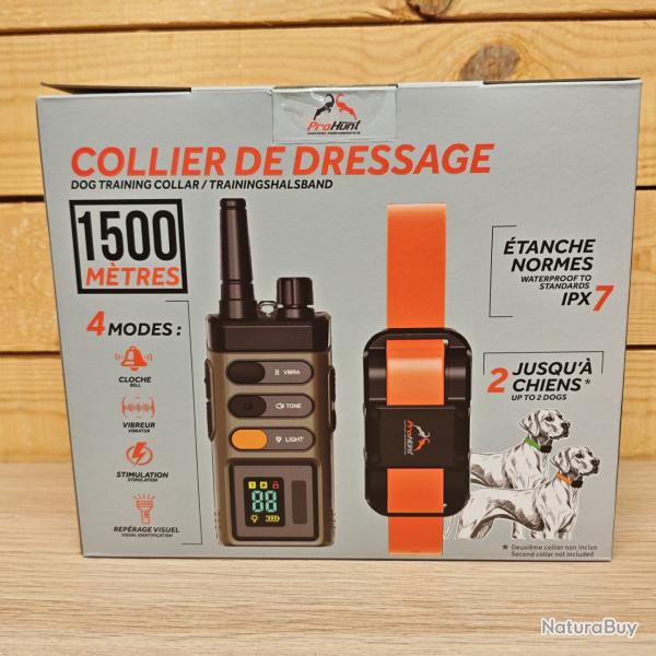 COLLIER DE DRESSAGE PROHUNT 1500M