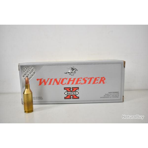 1 Boite Winchester Cal 223 WSSM Soft Point 55gr