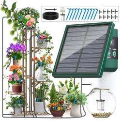 Kit Irrigation Solaire Goutte &agrave; Goutte Automatique Jardin Balcon