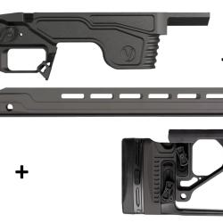 Kit Droitier Vision pour Sako TRG-22 - (Partie centrale + Crosse  + Garde Main MD Competition Gen 2)