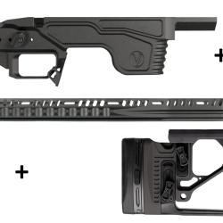 Kit Droitier Vision pour Sako TRG-22 - ( Partie centrale + Crosse  + Garde Main Standard )