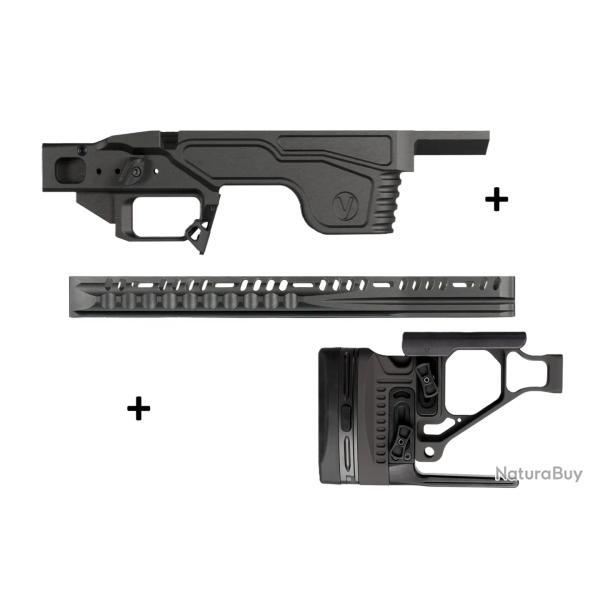 Kit Droitier Vision pour Sako TRG-22 - ( Partie centrale + Crosse  + Garde Main Standard )