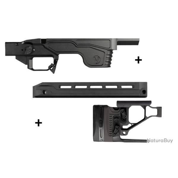Kit Droitier Vision pour Sako TRG-42 - (Partie centrale + Crosse  + Garde Main Covert Gen 2)