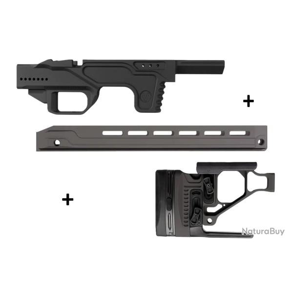 Kit Vision pour CZ457 - ( Partie centrale + Crosse  + Garde Main Medium Comp�tition Gen 2 )