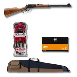PACK COMPLET WINCHESTER RANGER .22LR + MUNITIONS + HOUSSE + KIT DE NETTOYAGE