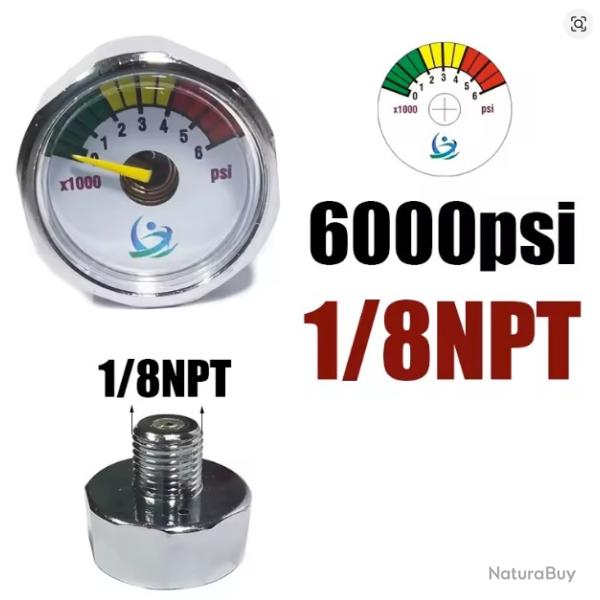 manom�tres haute pression 400 bars, 350 bars