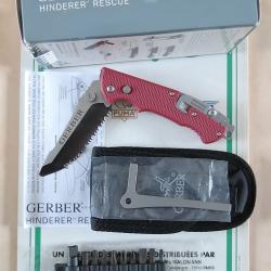 * Couteau pliant de secours GERBER "G1534 Hinderer " *