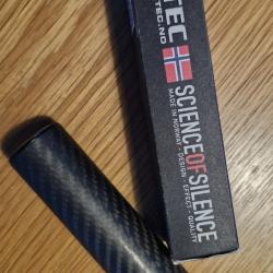 Mod&eacute;rateur de son A-Tec wave carbone pour 22lr