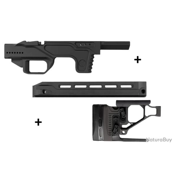 Kit Vision pour CZ457 - ( Partie centrale + Crosse  + Garde Main Covert Gen 2 )