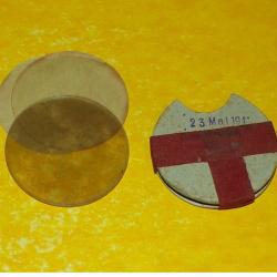 ARMEE SUISSE : RONDELLES ANTI-BUEE POUR LA PROTECTION OPTIQUE DE M.A.G DE 1941 WWII, FABRICATION DU