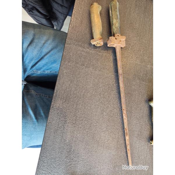 Baillonnette rosalie ww1 fran�aise