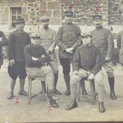 carte postale Militaire Fran&ccedil;ais Poilu du 148 R&eacute;giment d'infanterie 26 eme Compagnie 1918  (1)