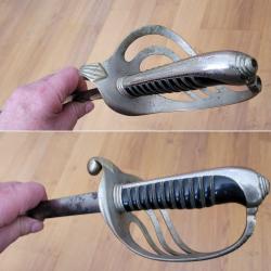 SABRE D'OFFICIER D'INFANTERIE -MOD 1882- MANUFACTURE D'ARMES DE CHATELLERAULT