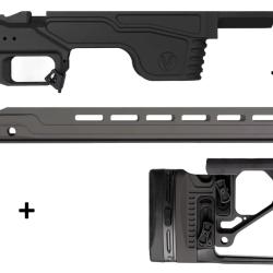 Kit Droitier Vision pour Rem 700 Long Action Medium AICS - Garde Main Medium Competition Gen 2