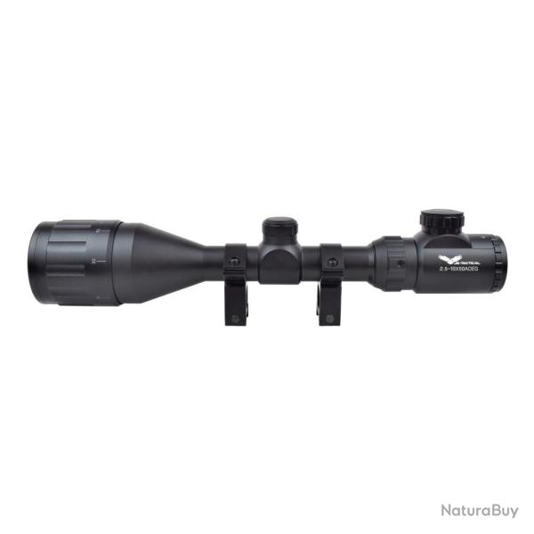 Lunette 2.5-10x50EG Mil-Dot �clair�e - JS Tactical
