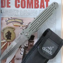 Couteau militaire pliant GERBER " Applegate Fairbairn Combat " (2006) .