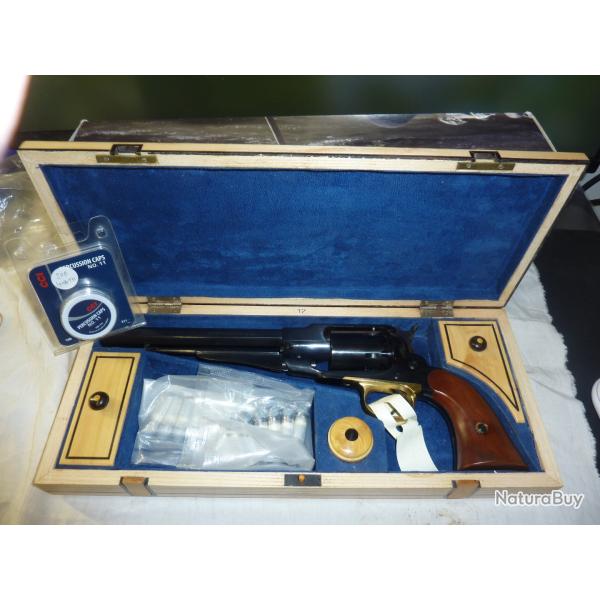 Pietta 1858 Remington New Army cal.44 ACIER" : neuf