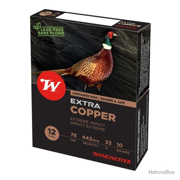 Cartouches Winchester Extra Copper 12-76 - N�6
