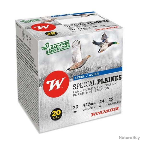 Cartouches Winchester Steel Special Plaines 20-70 8mm 24g S7 - N�6