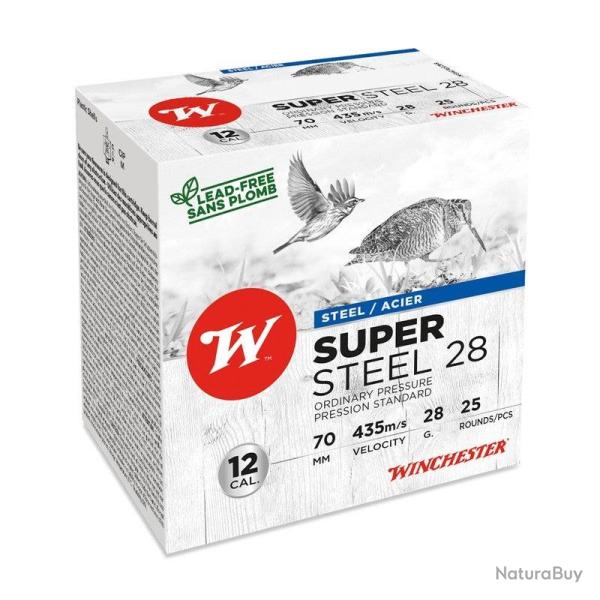 Cartouches Winchester Super Steel 28 12-70 28g - N�7