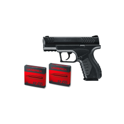 Pack pistolet &agrave; plomb Ux xbg et cartouches Co2 - Cal. 4.5 Bb's
