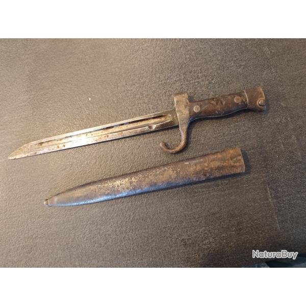 Baillonnette Berthier ww1 fran�aise