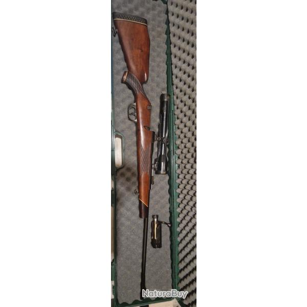 Carabine Mauser 66 S calibre 6,5 x 68 s avec lunette