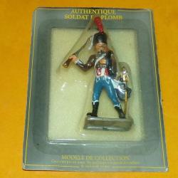 AUTHENTIQUE SOLDAT DE PLOMB NAPOLEON EMPIRE , STARLUX ATLAS , SOLDAT AVEC SABRE ,ETAT NEUF SOUS EMBA