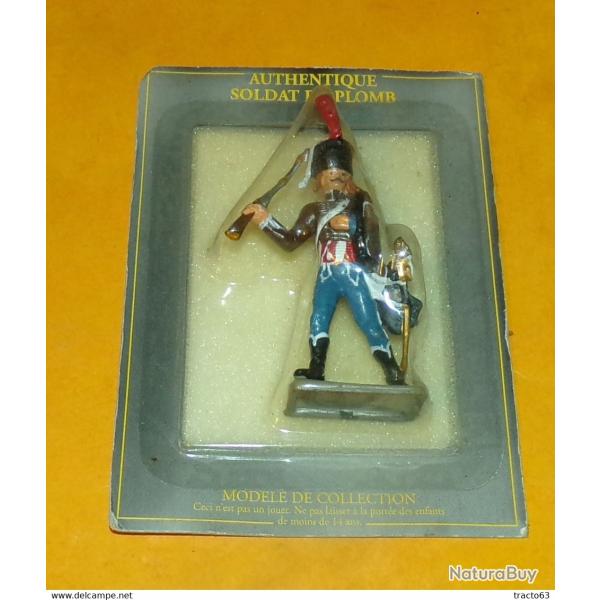 AUTHENTIQUE SOLDAT DE PLOMB NAPOLEON EMPIRE , STARLUX ATLAS , SOLDAT AVEC SABRE ,ETAT NEUF SOUS EMBA
