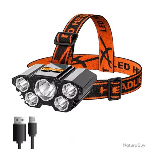 Super Lampe Frontale LED ULTRA PUISSANTE / ENCHERE 1 EURO