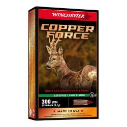 Munition Winchester CX300JLF Copper Force Lead Free 300WM 125gr