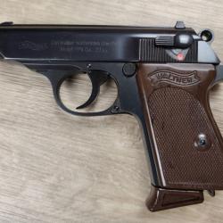 Pistolet compact WALTHER mod&egrave;le PPK - Cal .22 LR - Ulm 1973 (Occasion)