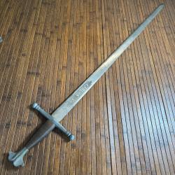 &Eacute;P&Eacute;E DE CARLOS V TR&Egrave;S GRANDE 114 cm FABRIQU&Eacute;E A TOLEDE R&Eacute;PLIQUE