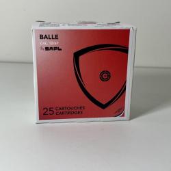 Cartouches balle de d&eacute;fense SAPL calibre 12/67 x25