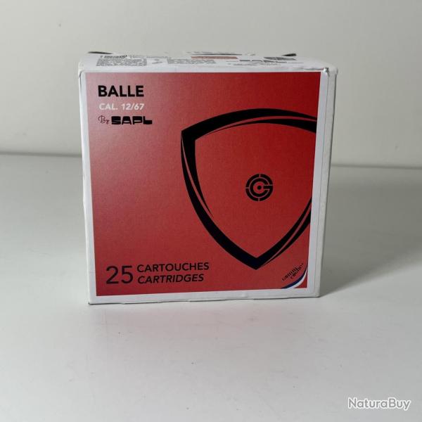 Cartouches balle de d�fense SAPL calibre 12/67 x25