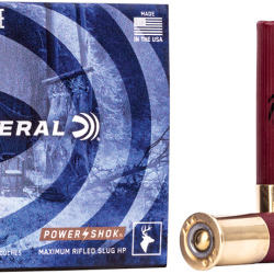 Balles Federal Power-Shok Rifled Slug Calibre 410 7G Pointe Creuse