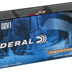 Cartouches Federal Power Shok Calibre 45/70 Gvt 300 Grains