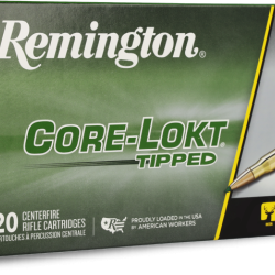 Balles Remington Corelokt Tipped Calibre 6.5 Prc 140 Gr
