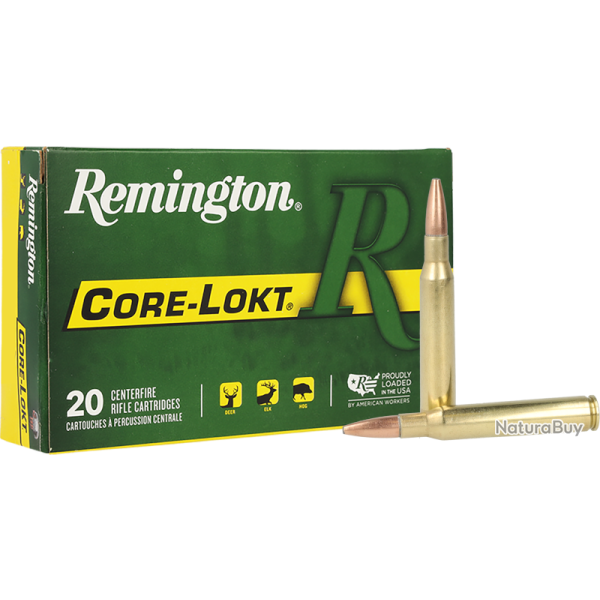 Balles Remington Calibre 280 Remington Corelokt Psp - 165 grains