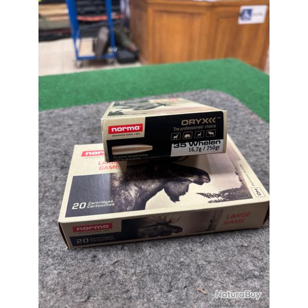 NORMA ORYX .35 WHELEN 250grains (PAR 2 BOITES)