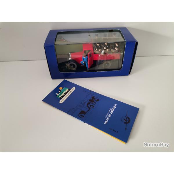 Le camion de police de Tintin en Am�rique Moulinsart 1/43 neuf