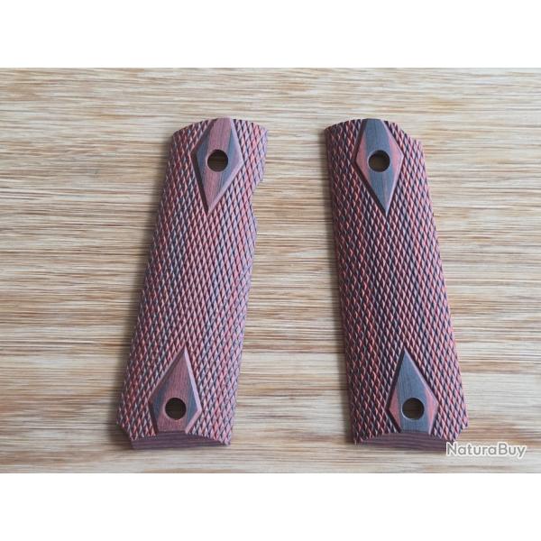 Plaquettes palissandre Colt 1911