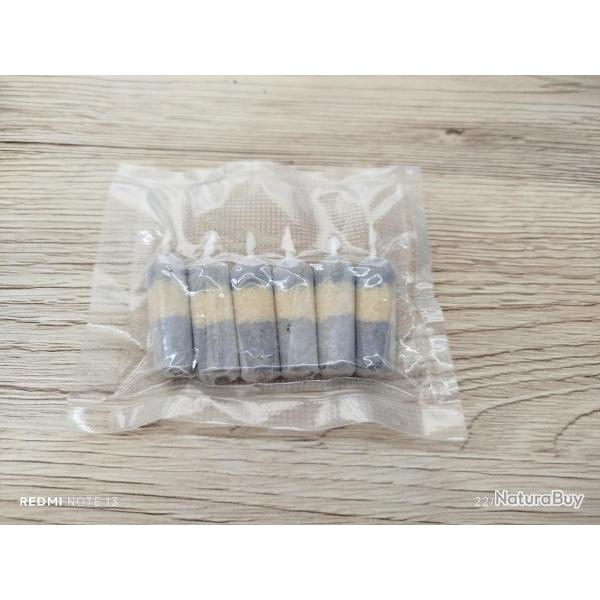 120 cartouches papier calibre 44, 1,2 gr de pnf 2  sous vide
