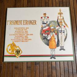 CADRE BOIS 1 PREMIER R&Eacute;GIMENT &Eacute;TRANGER L&Eacute;GION &Eacute;TRANGER